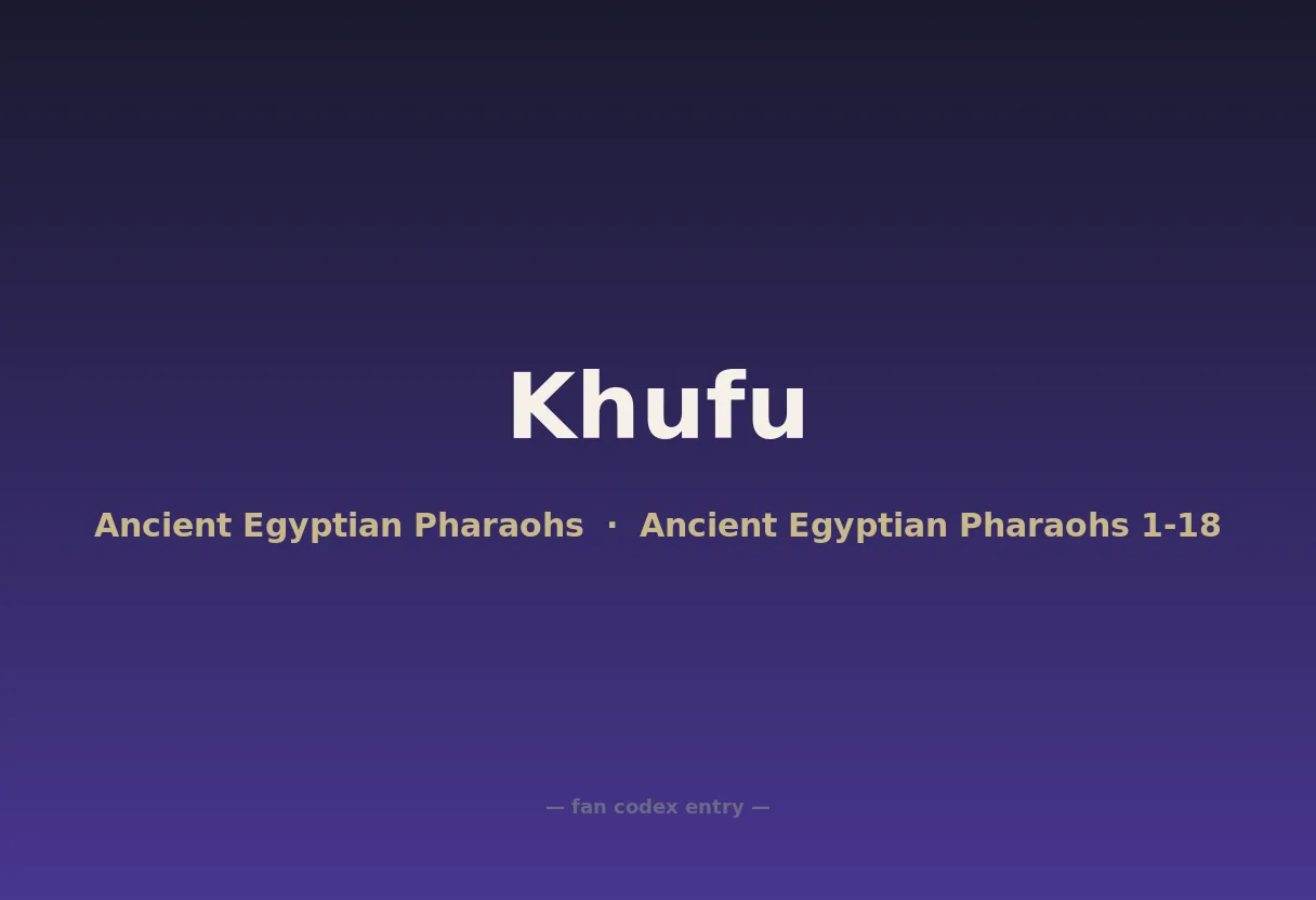 Khufu