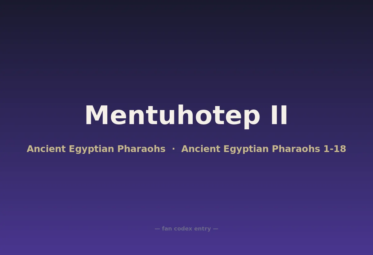 Mentuhotep II